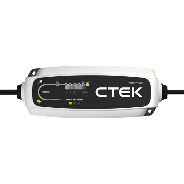 CTEK CT5 Time To Go Batterieladegerät mit Ladedaueranzeige 12V 5Amp 